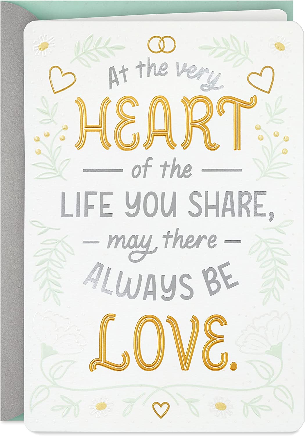 230816083013843_1 Hallmark Wedding Card, Bridal Shower Card, or Engagement Card (Enjoy the Journey) - Image 1